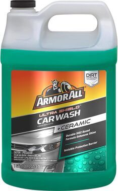 Armor All Ceramic Foaming Car Wash Soap with Extreme Shield, 1 Gallon, 128 Fl Oz
